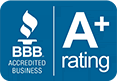 BBB Accredited Business A+ Rated